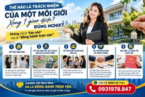 trách nhiệm của môi giới bất động sản, môi giới bất động sản tận tâm